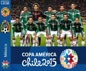 Puzzle Μεξικό Κόπα Αμέρικα 2015